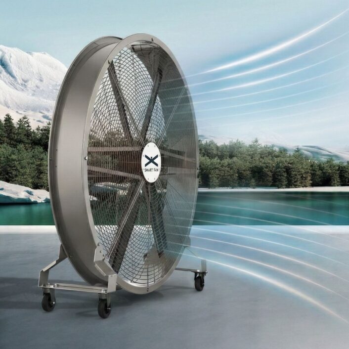 Ventilador de Pie Gigante Industrial